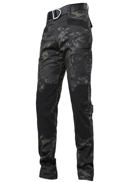 

2020 men039s joggers tactical pants camouflage cargo sweatpants loose camo casual cargo trousers pantalones tacticos men7746996, Black