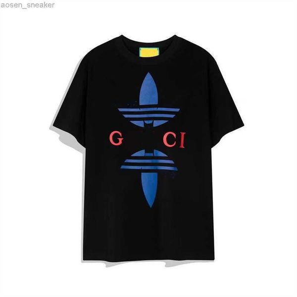 

plus size tee men women sweatshirt t shirt mens letter printing casual shirts luxury clothing street short sleeve shirt s-5xl, White;black