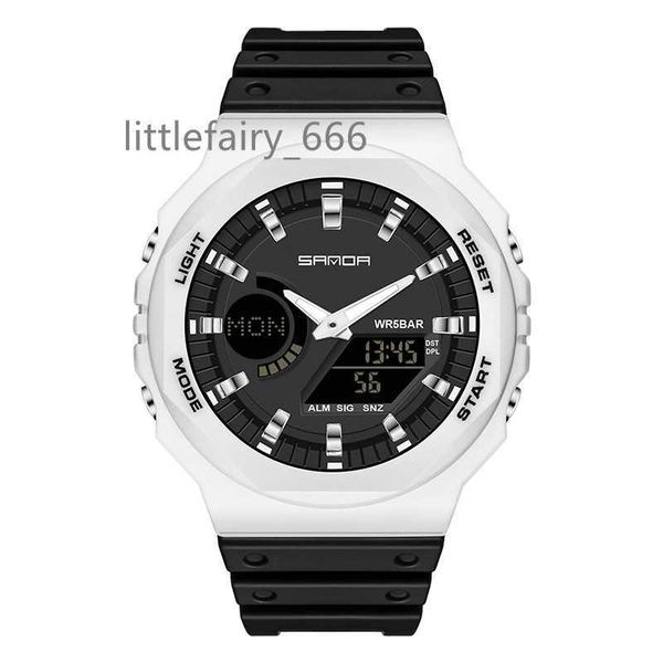 

sanda 2022 new casual women's watches fashion luxury digital quartz watch for female clock 5atm waterproof relogio feminino 6016, Slivery;golden