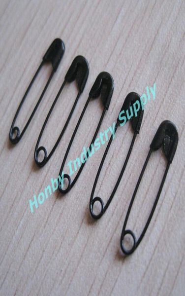 

pack of 2000 pcs mini 000 19 mm seel safety black cloth tag pin 8225161, Silver