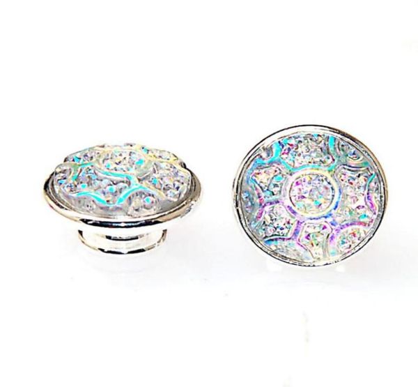 

925 silver plated designed resin cabochon jewelpops fits diy insert charm bracelets necklace ring for diy jewelry making2866971