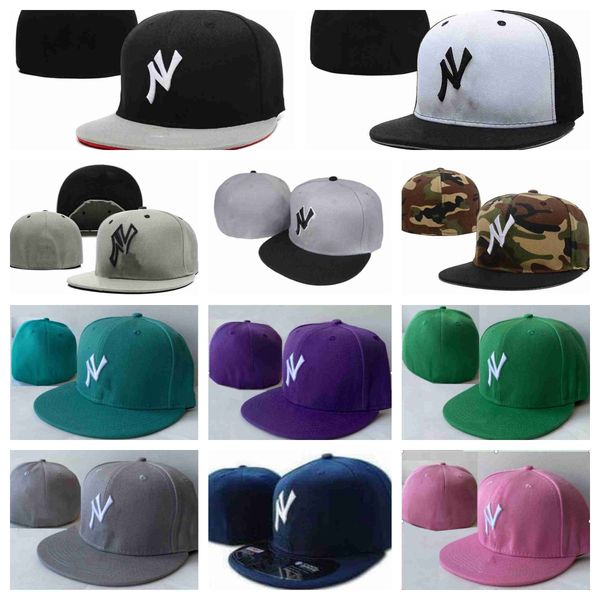 

2023 designer fitted hats size flat hat baseball fit flat hat embroidery era cap adjustable basketball caps outdoor sports hip hop beanies, Blue;gray