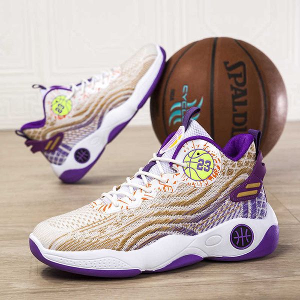 

basketball shoes men's sports running shoes youth sneakers high casual trainers