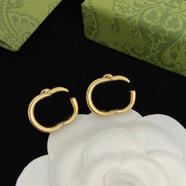 

designer letters earrings stud for womens gold earring fashion silver earrings jewelry mens luxurys hoop earring 925 silver bijoux de luxe, Golden;silver