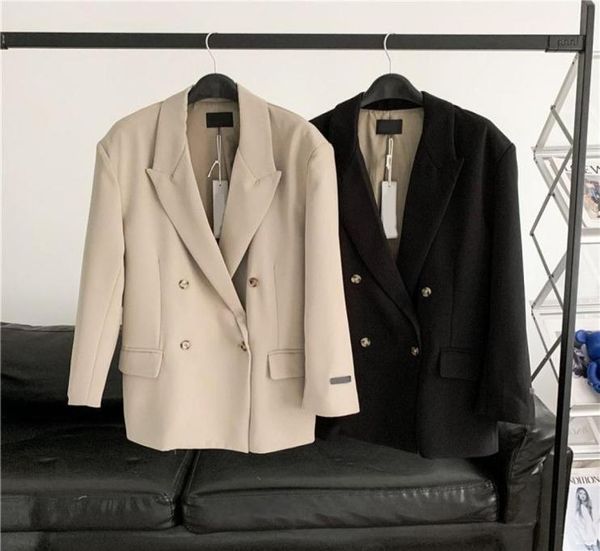 

2023 mens 7 season suit blazers jackets coats fog jacket clothes black khaki designer man clothes9991598, White;black