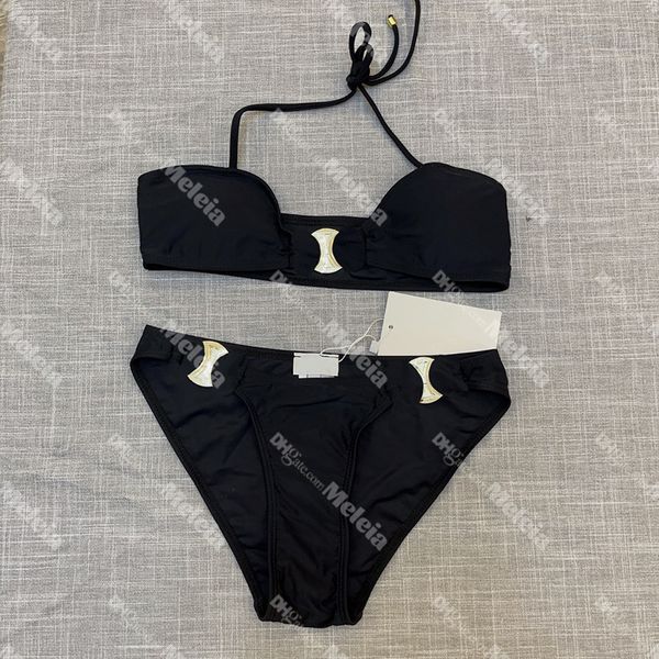 

designer swimsuit women vintage thong micro womens bikini sets swimwear pool bathing suits summer beach wear swimming suit, Black