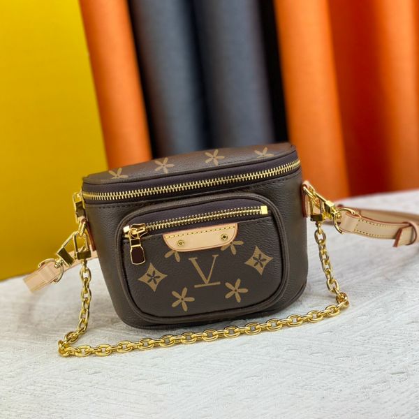 

m82335 m82208 mini bumbag chest bag luxurys womens tote handbag clutch waist bum belt bag mens fanny pack pink designer pochette crossbody s