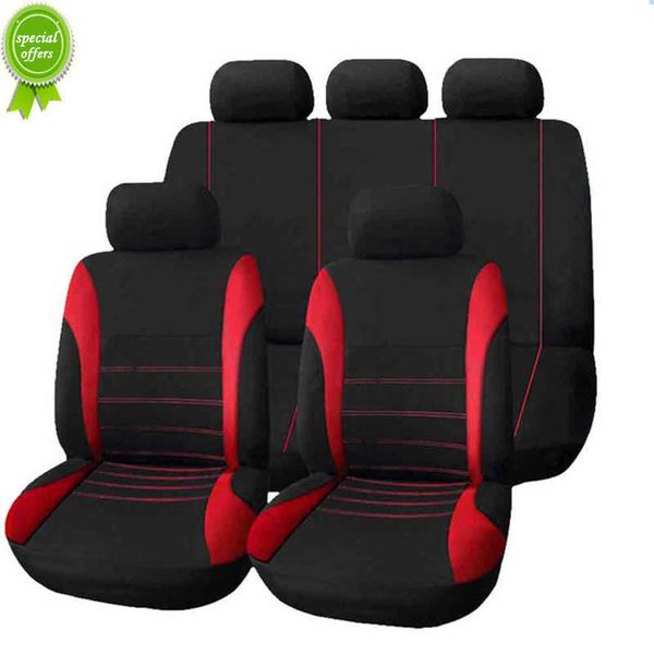 

new car seat cover fit most car truck suv or van breathable auto cushion protector polyester cloth universal interior accessories