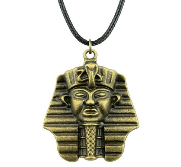 

wysiwyg 5 pieces leather chain necklaces pendants choker collar women necklace jewelry egyptian pharaoh 36x28mm n6a114171184616, Golden;silver