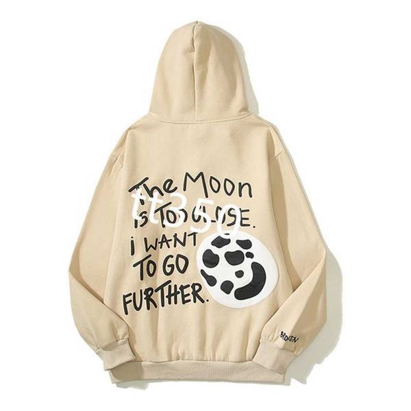 

letter and star print hoodie autumn winter holiday men/women pure cotton fleece hooded sweet streetwear kv8s, Black