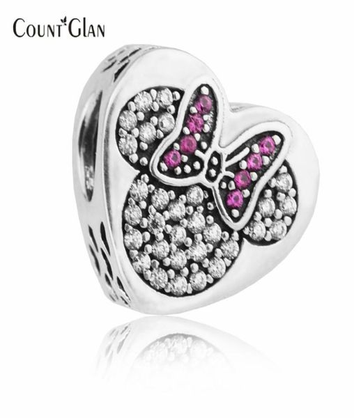 

fits bracelets true love silver beads with pink cz 2017 100% 925 sterling silver charms diy jewelry 4953013326, Bronze;silver