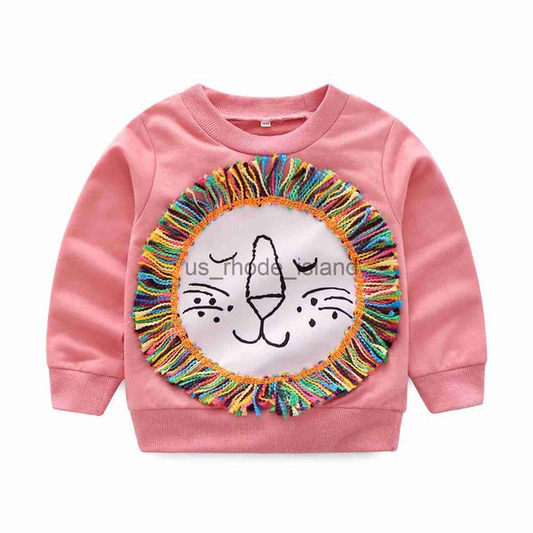 

jackets hoodies new arrival infant kids baby girls autumn sweatshirts clothes orange t-shirts children long sleeve print cotton clothes x071
