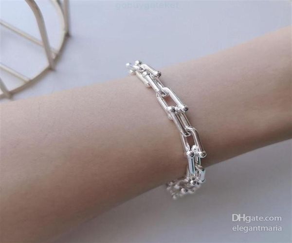 

bracelet bangle link chain thin thick ushaped love watches women men couple fashion watche quality wedding party261g1649995, Black