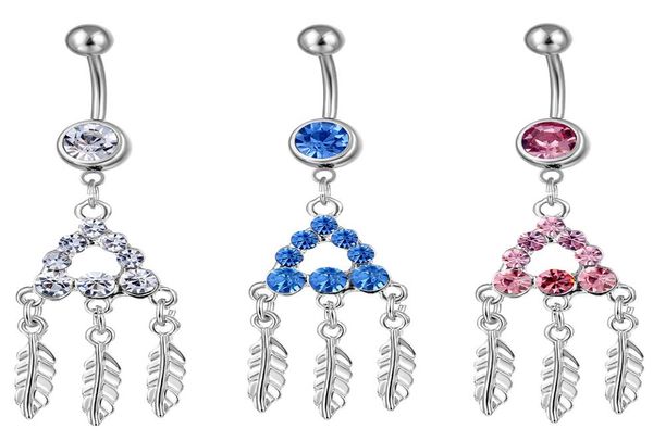 

d0740 mix colors belly navel button ring01234567899127496, Silver