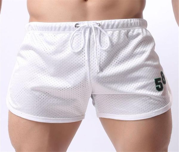 

brand mens nylon boxer shorts men039s mesh underwear boxer home pajamas men039s comfortable men2554186, Black;white