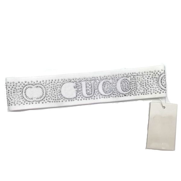 

brand designer womens crystal letter headband scarf elasticity turban hairbands woolen yarn knitting headwraps hairhoop sports yoga headwear, Black;brown