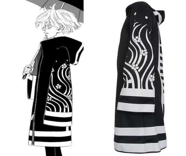 

anime tokyo revenger gang brahman akashi senju kawaragi cosplay cloak 2021 halloween adults black trench ken ryuguji uniform y09131971171