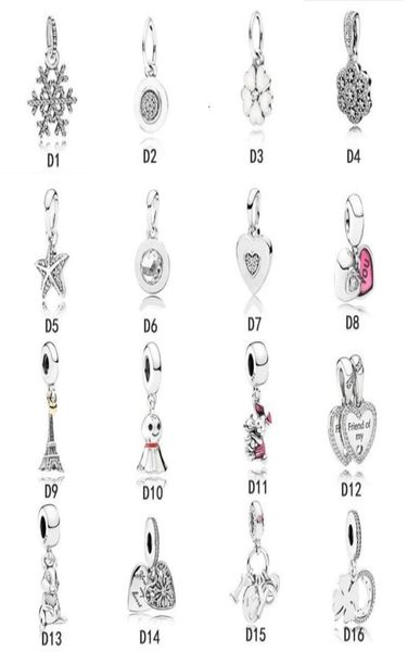 

2021 authentic 925 sterling silver pendant beads fits p bracelet colorful charms for european chain necklace fashion diy jewelry6648391, Black