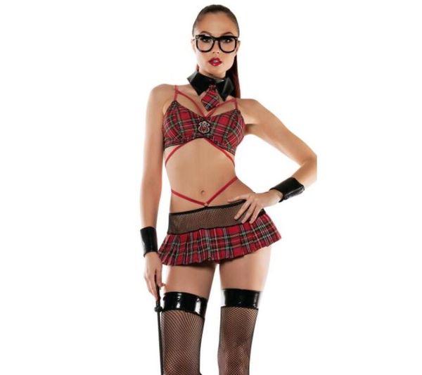 

student uniform schoolgirl skirt and suit women role play sm lingerie erotic costumes cosplay clothing set3196214, Black