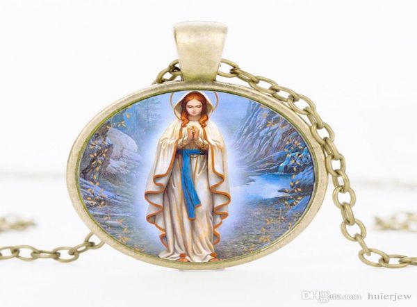 

statement necklaces women men pendant necklace christian jewelry vintage holiday accessories religious necklace3390555, Silver