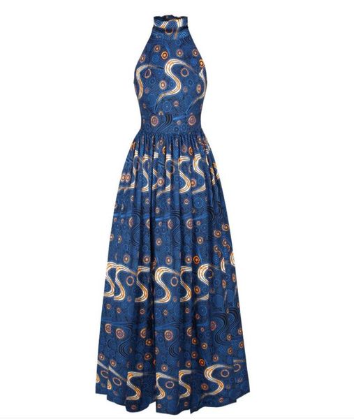 

style digital print zip-up women's drs with high necklines wholesale8640906, Black