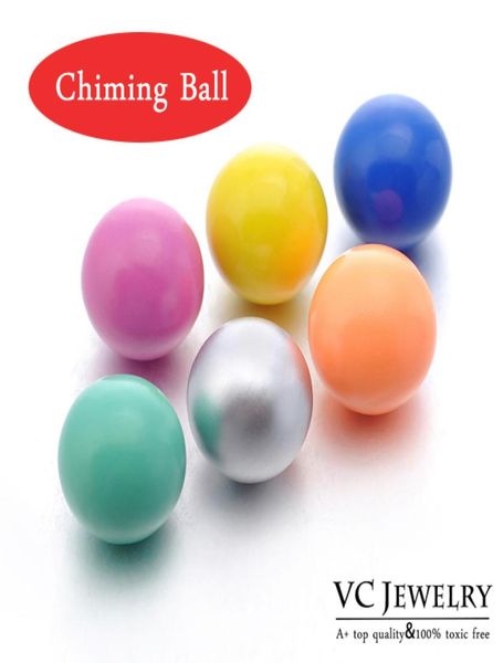

cage angel ball 12mm chime ball 14colors multicolor harmony ball in pendants necklaces va0355622047, Black