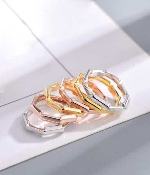 

fashion luxury ring for man women designer rings delicate jewelry letter design 8 color optional gifts accessories38313347088636, Silver