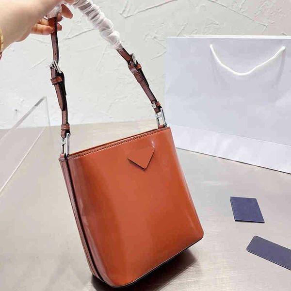 

prdbag triangle evening bags shoulder bag designer women handbag fashion shopping bucket womens luxury leather tote crossbody purses lady wa