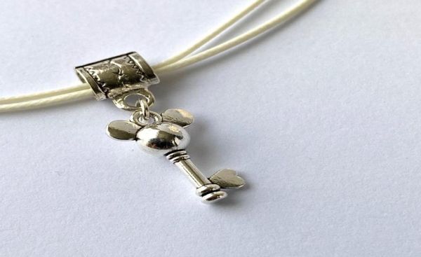 

100pcs tibetan silver mouse most key charms pendant dangle beads for jewelry making european bracelet3108263, Bronze;silver