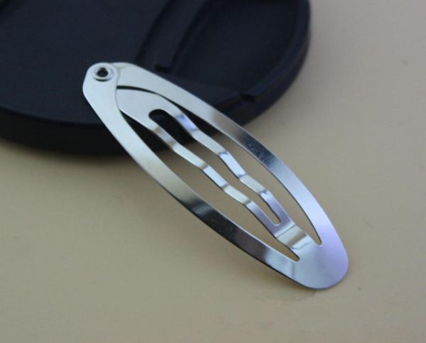 

500pcs bbclips elliptical shape silver non slip snap clips slides hair bows diy jewelry findings4177454, Blue;slivery