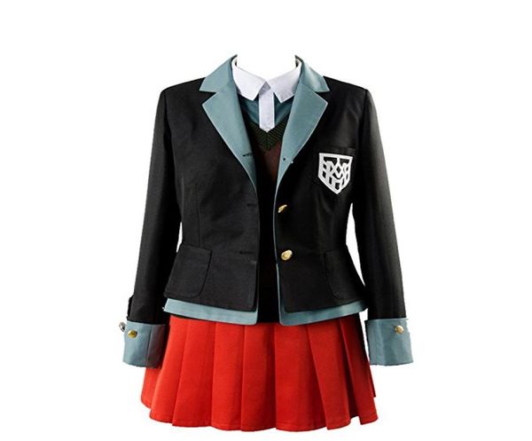 

danganronpa v3 killing harmony yumeno himiko cosplay costume halloween suit school uniform outfit3045042, Black