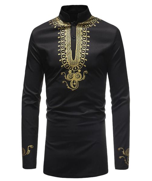 

men shirt chemise homme new arrival shirt mens mandarin collar long sleeve dress men dashiki clothes7293520, White;black