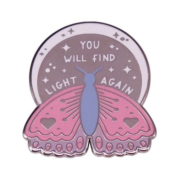 

you will find the light moth butterfly enamel brooch pins metal badges lapel pin brooches jackets fashion jewelry accessories1489238, Blue