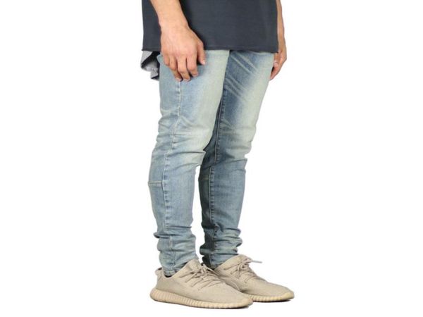 

2022 mens distressed skinny jeans fashion designer men jeans slimfit stretch casual denim hip hop pants for male5584382, Blue