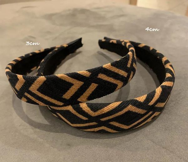 

brown headbands headwraps designer headband f letters designer accessories hair hoops headwrap woman luxurys designers jewelry clo6382468, Silver