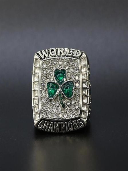 

fashion sports jewelry 2008 boston basketball championship ring men rings for fans us size 11 259051764314483910, Golden;silver