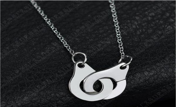 

luxury designer necklace real 925 sterling silver handcuff menottes pendant for men women france dinh van jewelry8501938