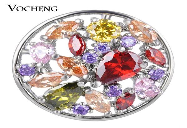 

noosa snap charms drop cz stone copper material 4 colors 18mm luxury button vn14023801378