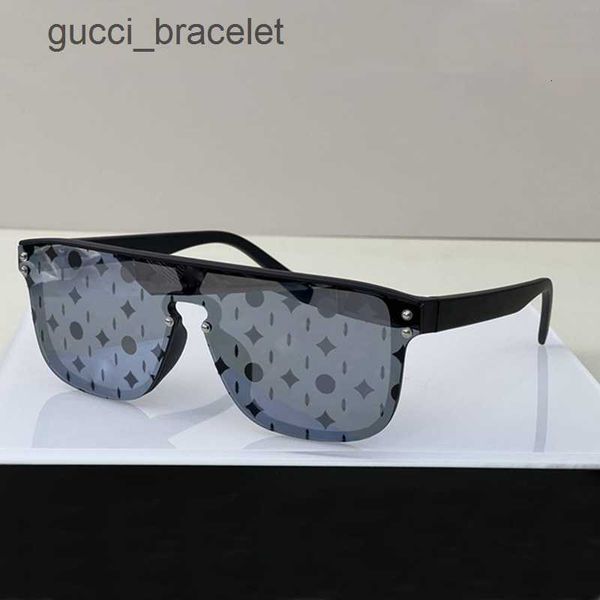 

fashion luxury designer sunglasses for mens and womens vintage square matte frame letter printed color film glasses trend leisure with origi, White;black