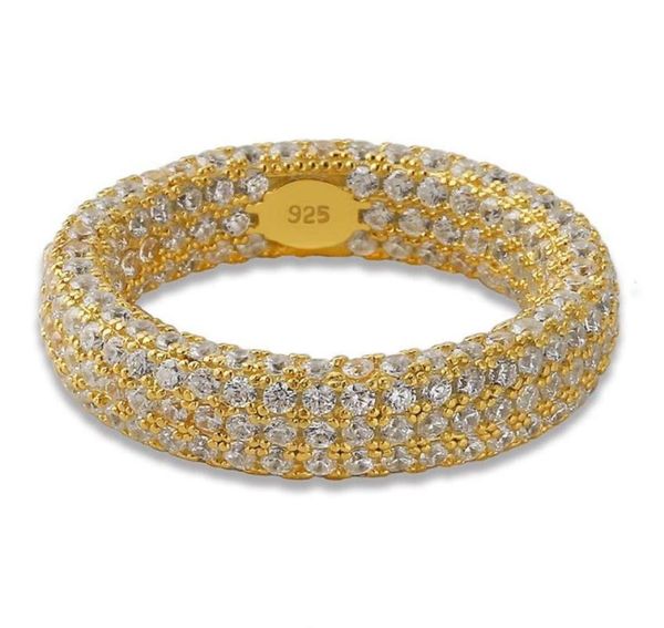 

men women rings gold plated 925 sterling silver cz rings for men women wedding engagement rings2490264, Golden;silver