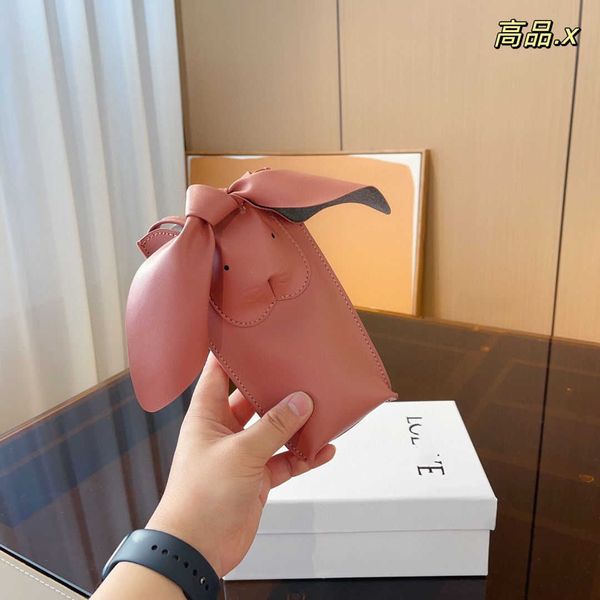 

luxury designer loevve bag fashion tote shoulder canvas bags springsummer rabbit mobile phone portable and durable high appearance crossbody