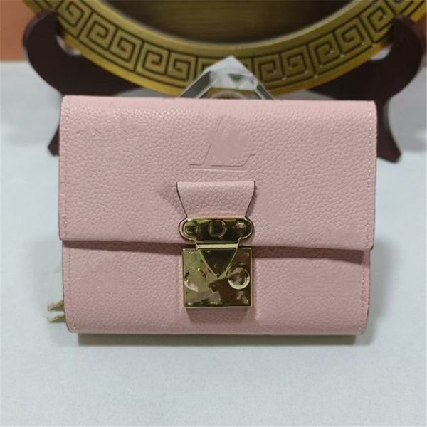 

fashion mens wallet 2023 luis luxury design mini womens business card holder single zipper long square card casual bags vuttonity a2-011, Red;black