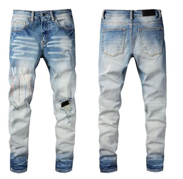 

jeans men039s thin 2022 european and american version trend loose straight tube wide leg casual pants5232138, Blue