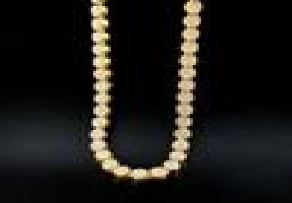 

cluster chain iced out yellow gold color hip hop bling cz men chain necklace jewelry7065375, Black
