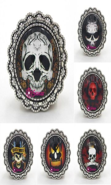 

new arrival halloween pumpkin jewelry cabochon jewelry halloween skull brooch pins for halloween day gift jewelry7749600, Gray