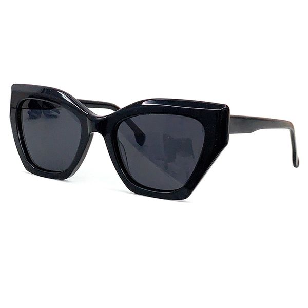

vintage cat eye sunglasses women 2023 luxury good quality new summer uv protection sun shades in acetate eyeglass uv400, White;black