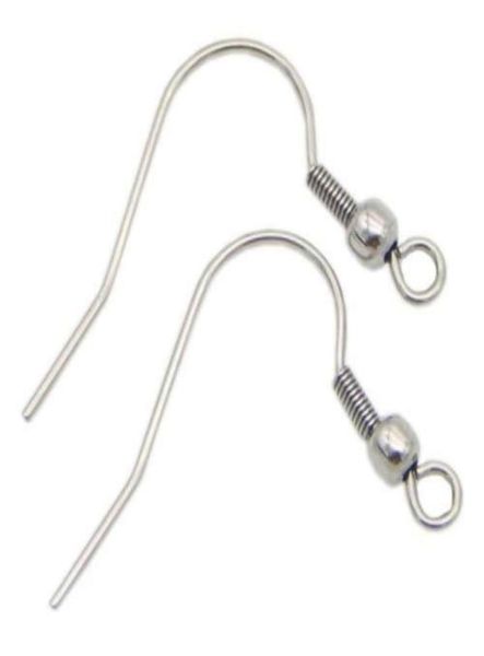 

hypo allergenic stainless steel earring hook stainless steel silver earwires fish hooks earrings findings diy jewelry makings 200p5326576