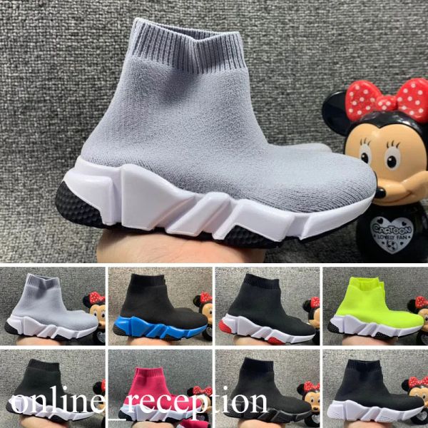 

winter kids men's high socks shoes hip hop trend mens shoes mesh casual trainers sneakers, Black