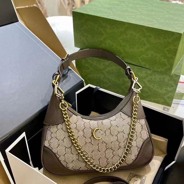 

ladies classic chain shoulder bag ladies purse brand handbag purse shoulder underarm with beach scenery cross designer woman wandering bag