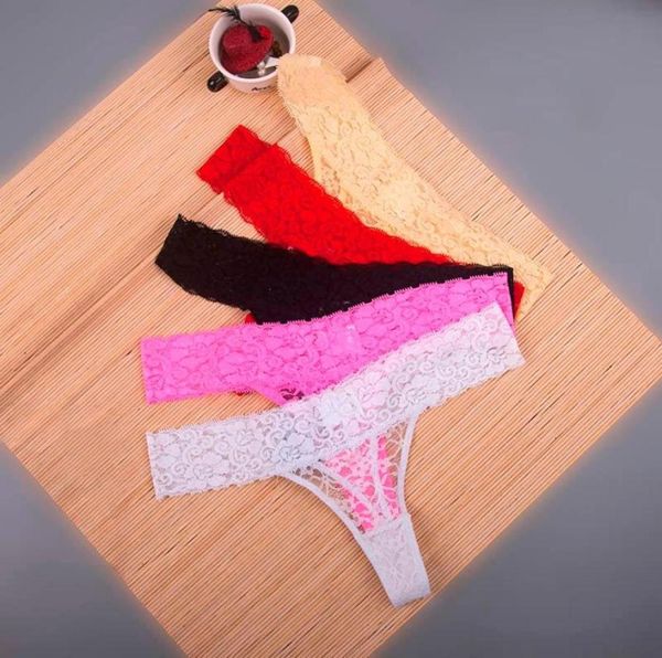 

women039s panties big size xl5xl women lace gstrings shorts briefs underwear ladies lingerie pants thong intimate wear 38362917, Black;pink
